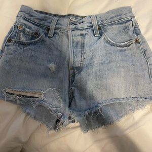 Levi’s 501 size 23 Mid-Rise Denim Cutoff Shorts